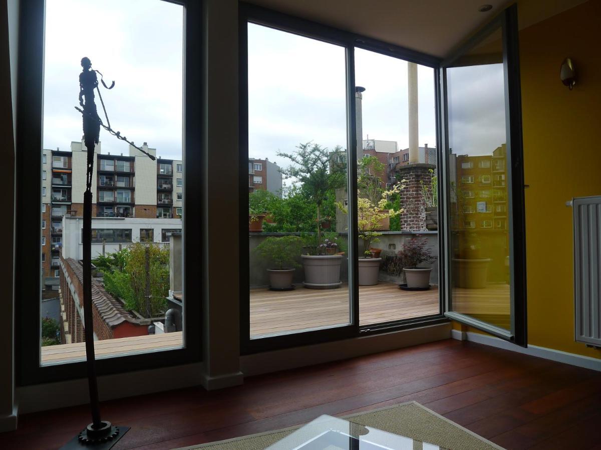 B&B La Chambre De Plume Schaerbeek Eksteriør bilde